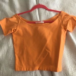 Bright orange crop